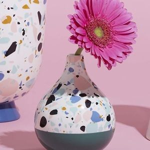 Terrazzo Droplet vase 5.5” Jonathan Adler